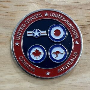 Challenge Coin Empire Challenge 09 USA United Kingdom Canada Australia Military
